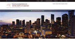 Desktop Screenshot of houstonluxuryapartments.com